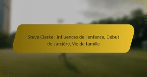 Steve Clarke : Influences de l’enfance, Début de carrière, Vie de famille